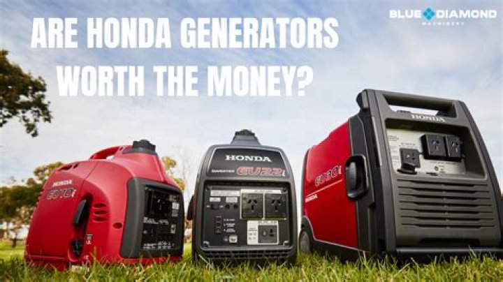 Are Honda generators worth the money?
