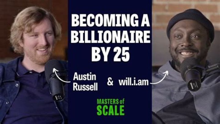 At what age did Austin Russell became billionaire?