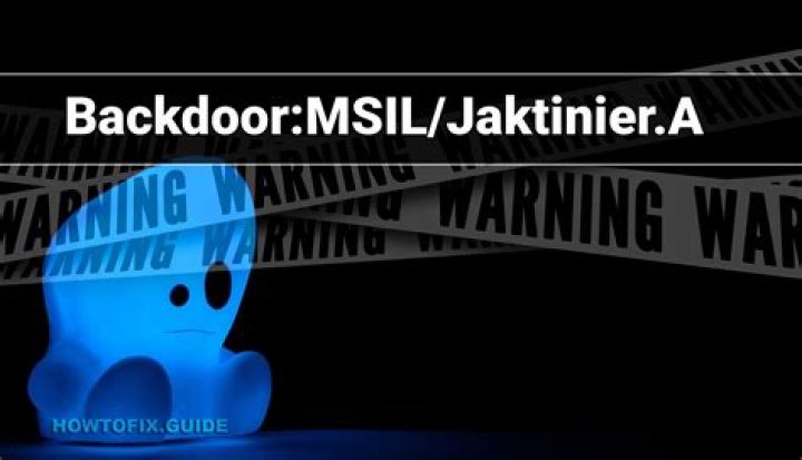 Backdoor:MSIL/Jaktinier.A — Virus Removal Guide