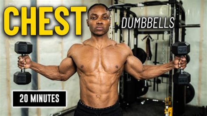 Can you build chest with just dumbbells?