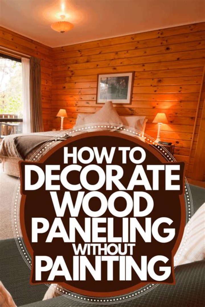Can you lighten wood paneling