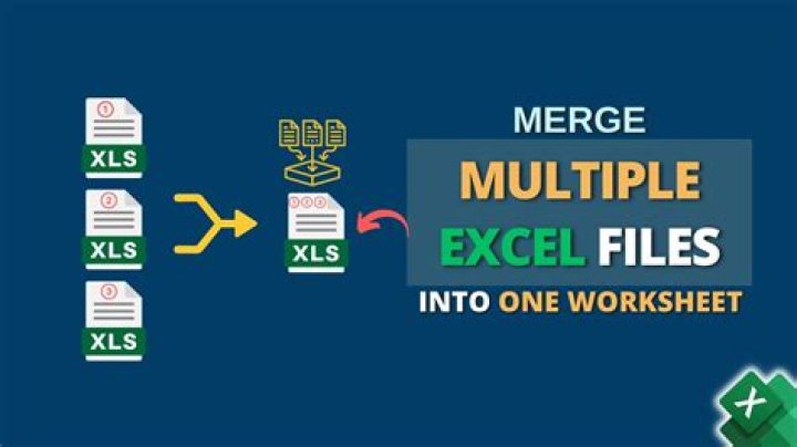 Can you merge multiple Excel files into one?
