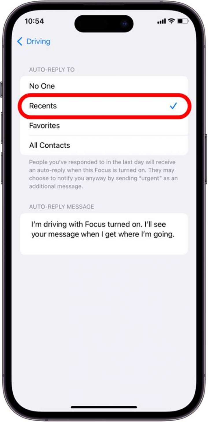 Can you set up an auto reply for text messages on iPhone?