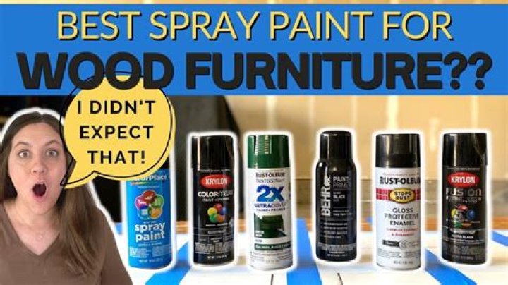 Can you spray paint unfinished wood