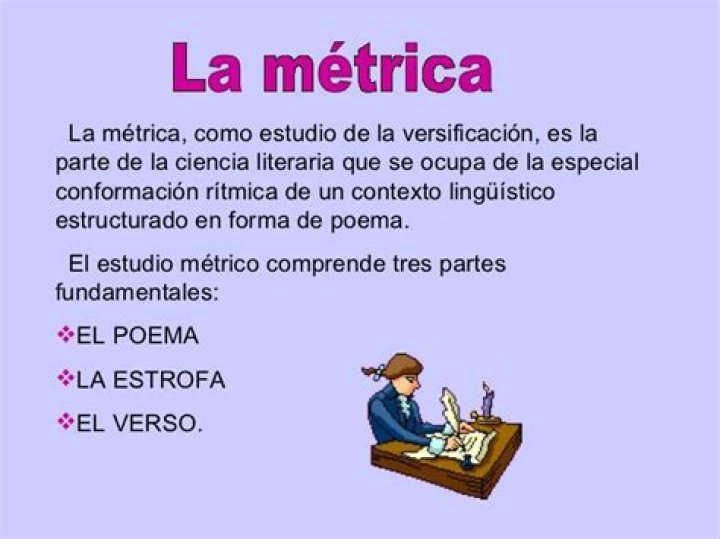 ¿Cuál es la métrica de un poema