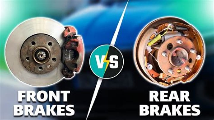 Do cars use front or rear brakes