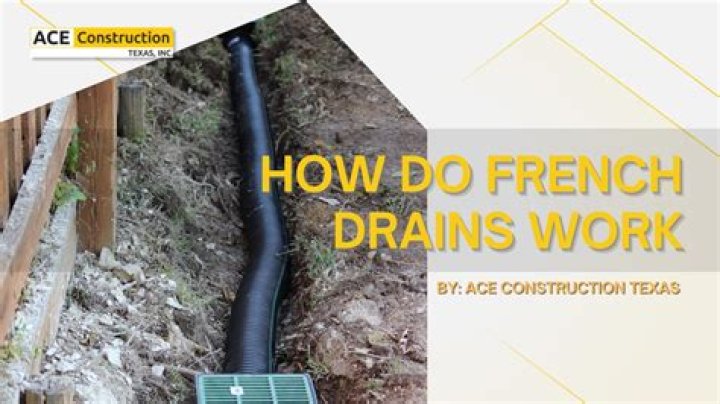 Do plumbers do French drains
