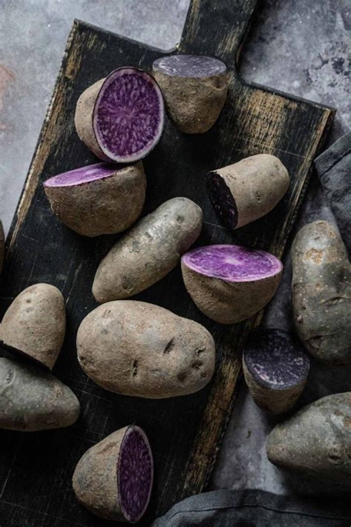 Do purple potatoes have starch?