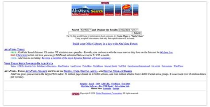 Does AltaVista still exist?