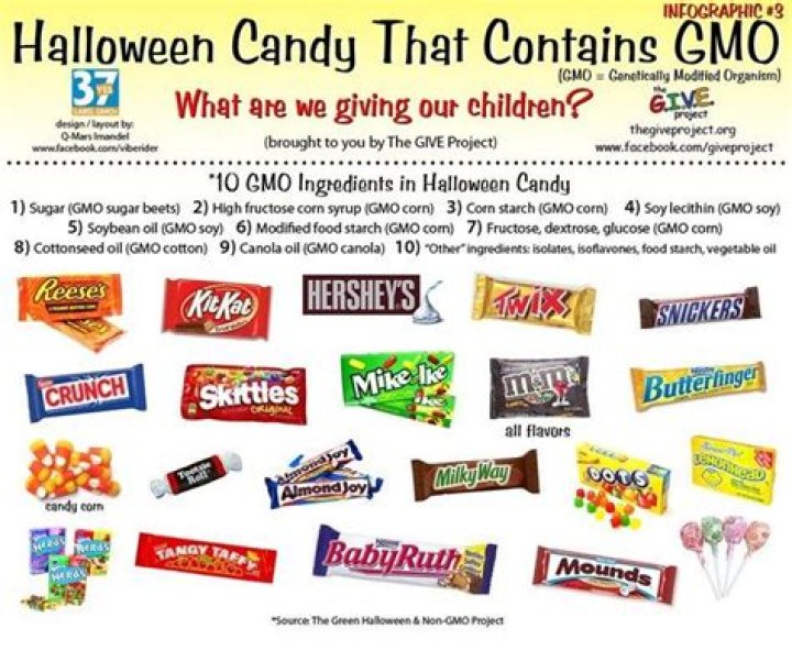 Does Candy have GMO?