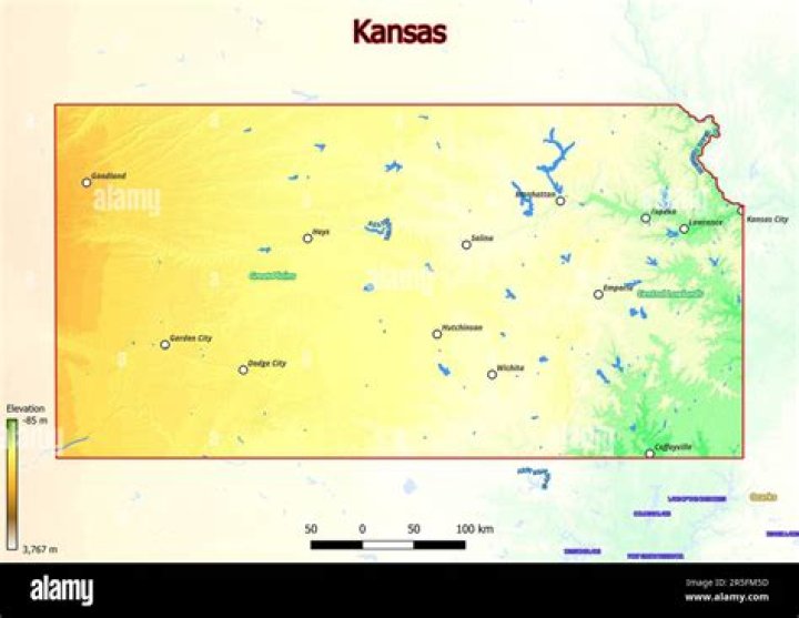 Does Kansas rarely have earthquakes