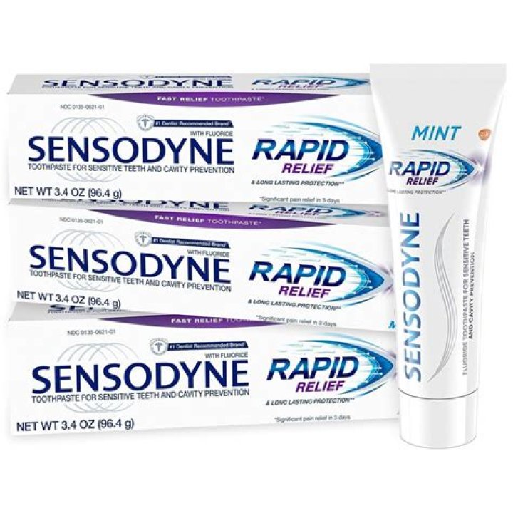 Does Sensodyne Rapid Relief contain sodium lauryl sulfate