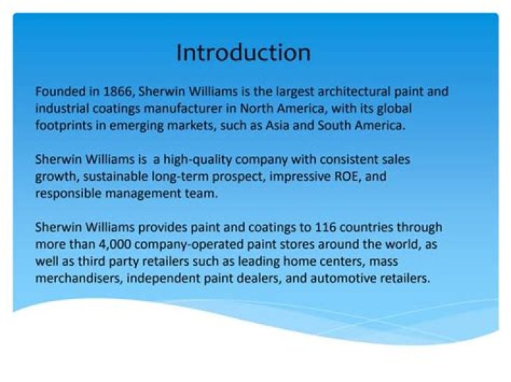 Does Sherwin-Williams own general polymers?