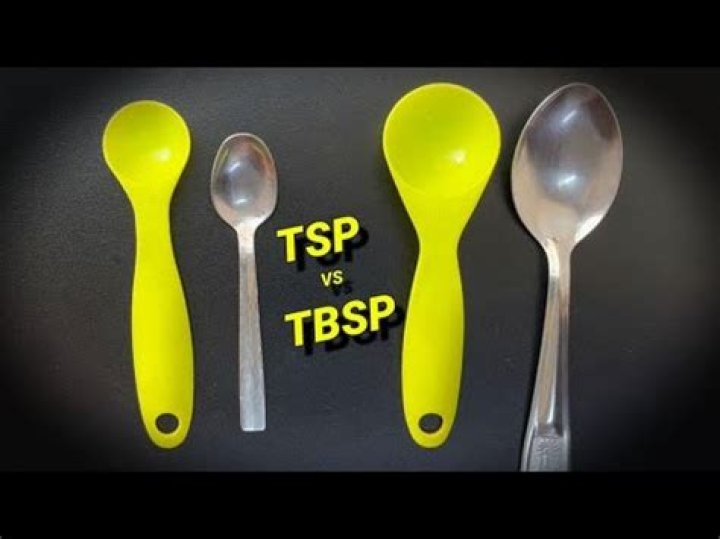 Does TBS stand for teaspoon?