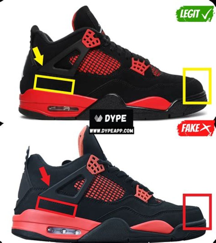 How can you tell if bred 11s are fake?