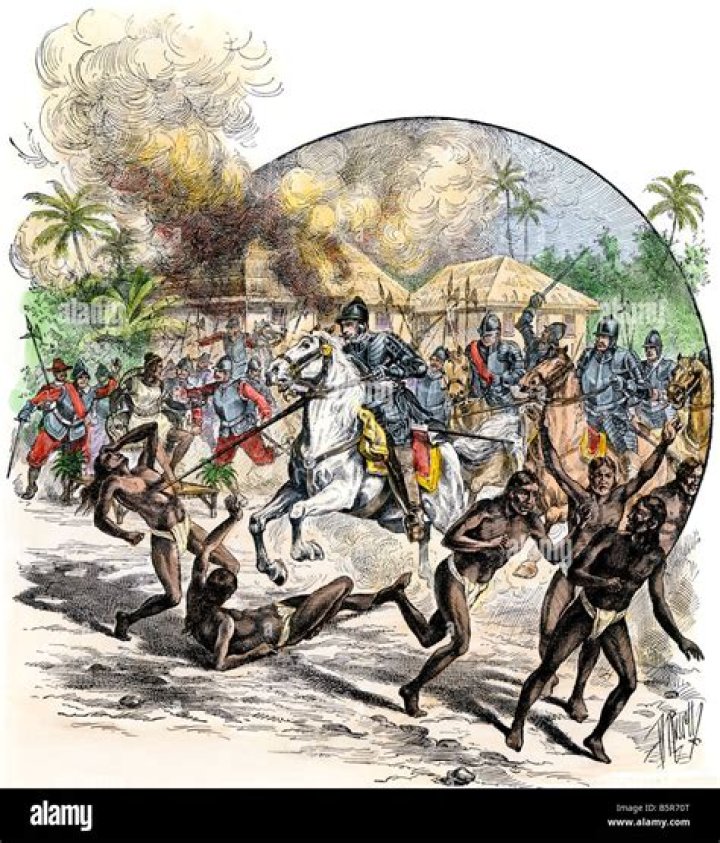 How did the Spanish conquer the New World?