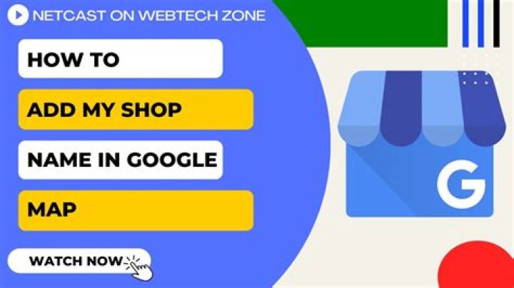 How do I change my shop name in Google Maps?