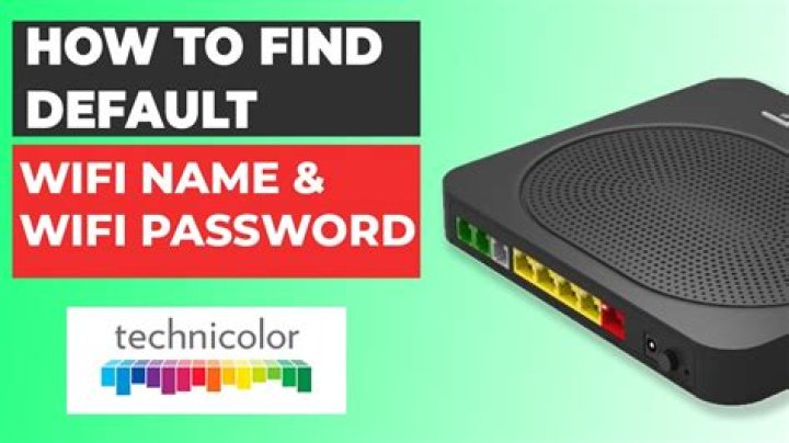 How do I change my Technicolor router password?
