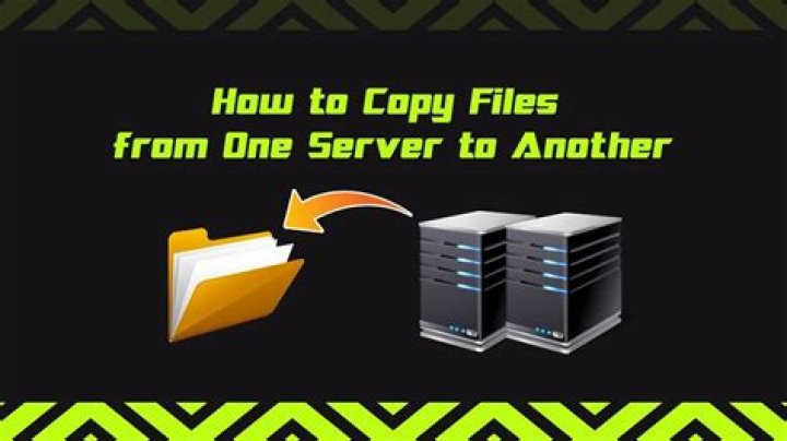 How do I copy a server from one server to another?