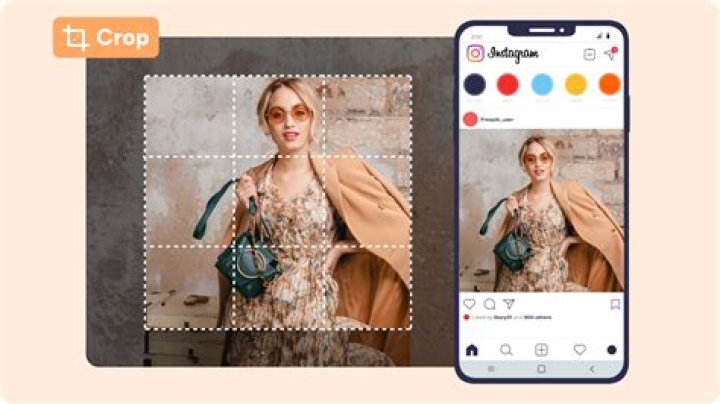 How do I crop a photo on Facebook before posting?