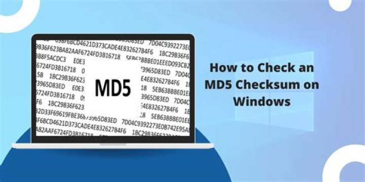 How do I do a MD5 checksum on a Mac?