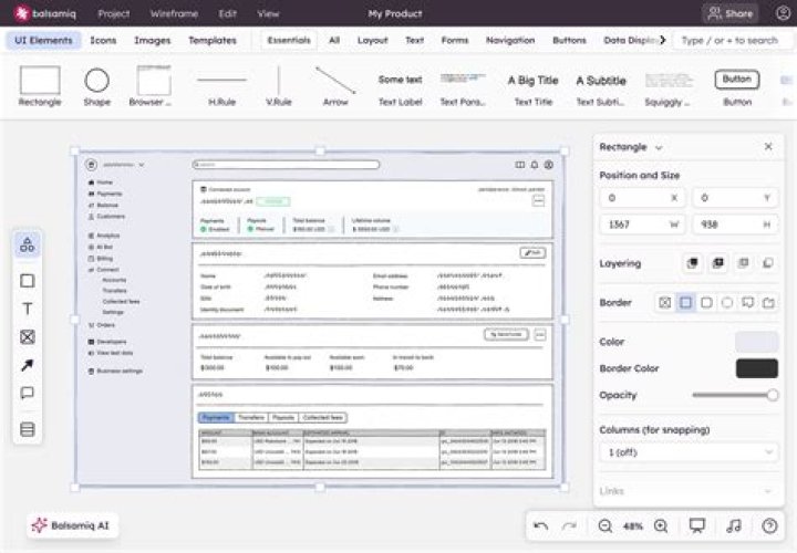 How do I export Balsamiq mockups
