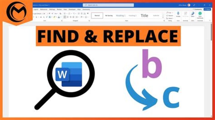 How do I find and replace a word in Word 2010?
