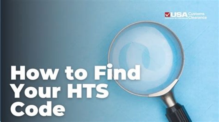 How do I find out my HS Code?