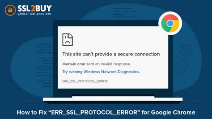 How do I fix SSL error on Chrome?