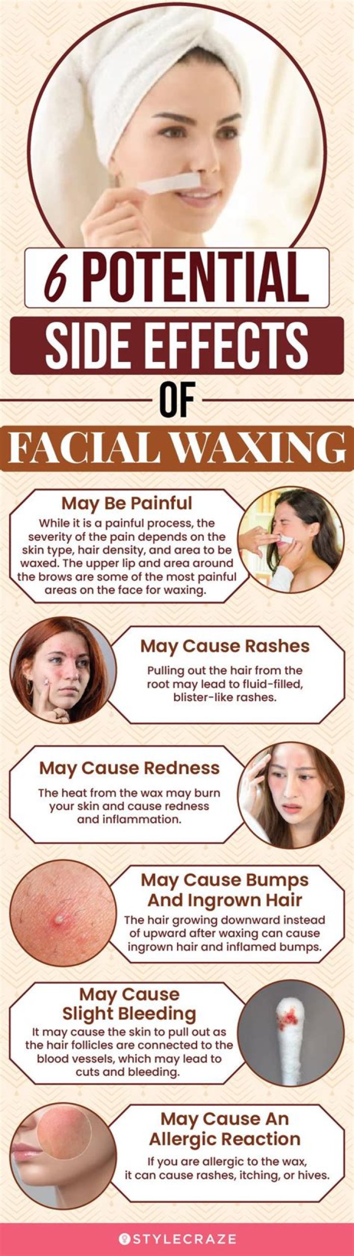 How do I get rid of a rash after waxing my face?
