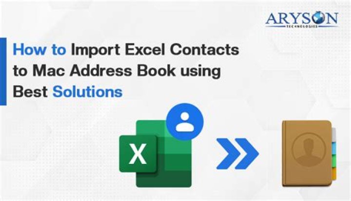 How do I import address book into Mac Mail?