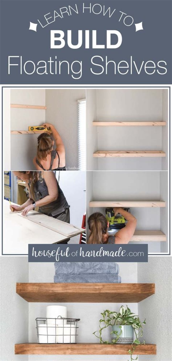 How do I make my shelves look nice?