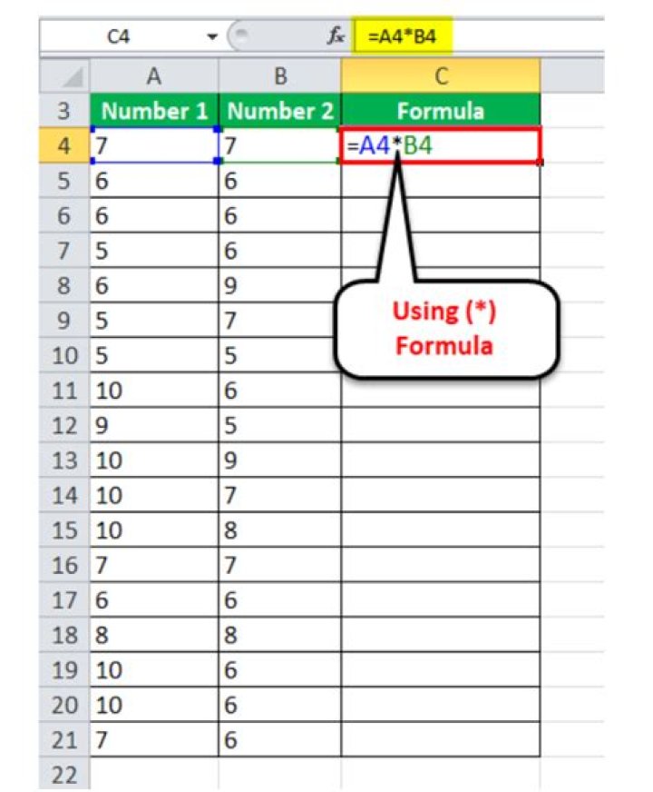 How do I paste a formula into a macro in Excel?