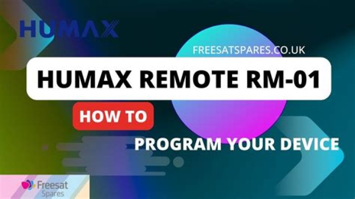 How do I reset my Humax RM f01?