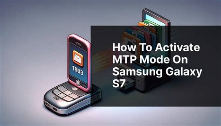 How do I turn on MTP mode on my Samsung?