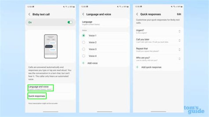 How do I turn on voice to text on my Samsung?