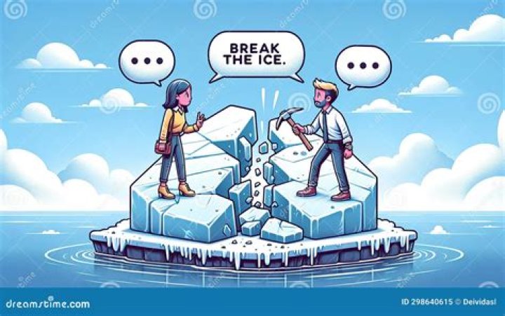 How do you break the ice online dating?