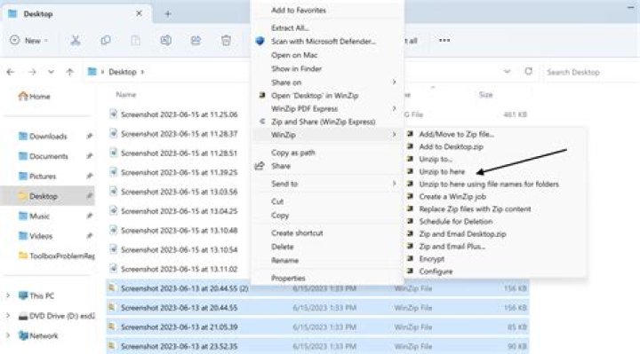 How do you delete multiple files at once in Dropbox?