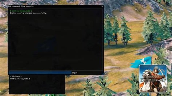 How do you enable cheats in Mount and Blade Warband Mac?
