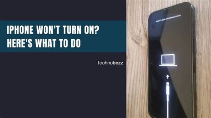 How do you fix an iPhone that will not turn on?