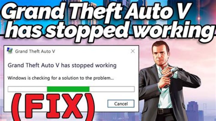 How do you fix the problem of GTA 5 has stopped working?