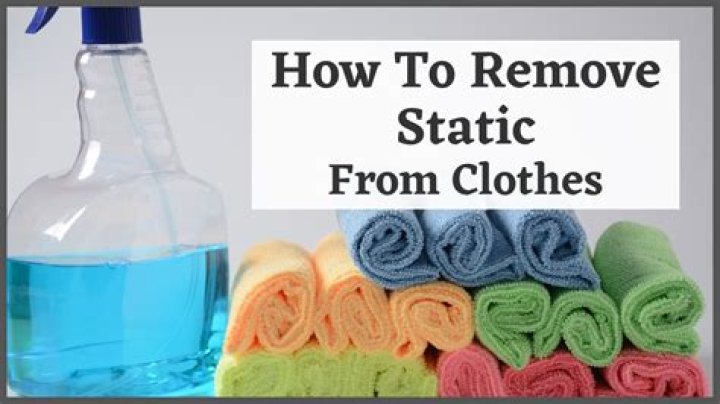 How do you get rid of static cling at work?