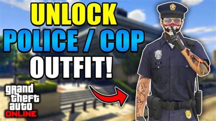 How do you get the cop outfit in GTA?