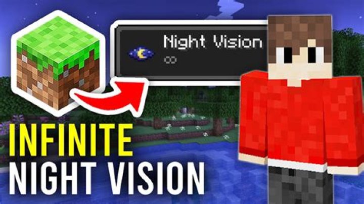 How do you give someone a night vision command in Minecraft?