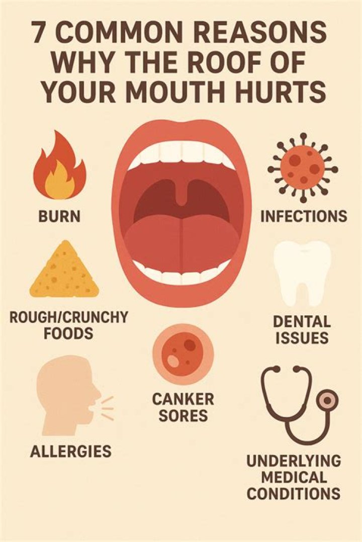 How do you know if you have cancer on the roof of your mouth?