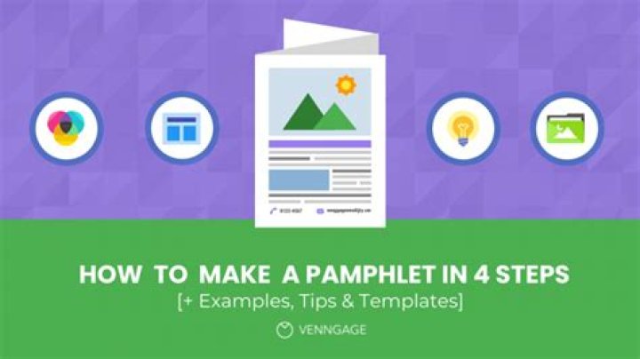 How do you make a pamphlet on a Mac?