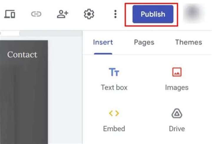 How do you publish a picture on Google?