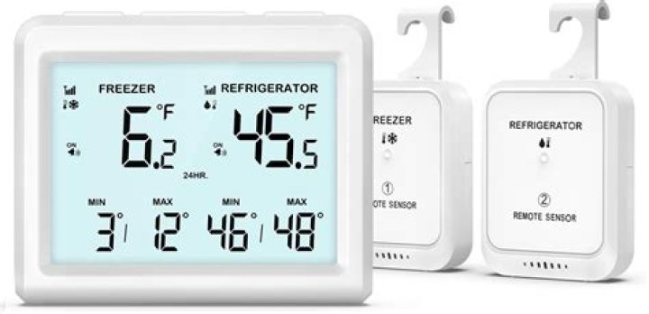 How do you read a freezer thermometer?