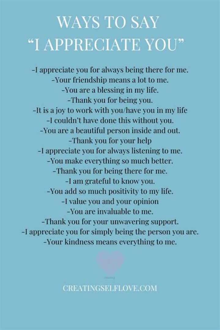 How do you say I appreciate your concern?