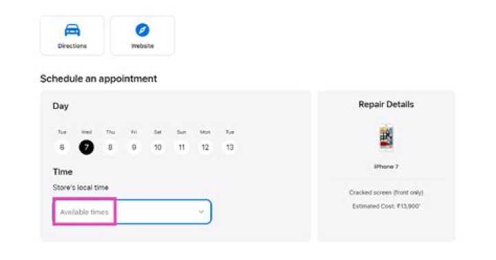 How do you schedule an appointment at Apple Store?